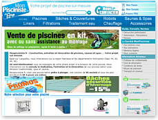 Catalogue en ligne d'accessoires de piscine